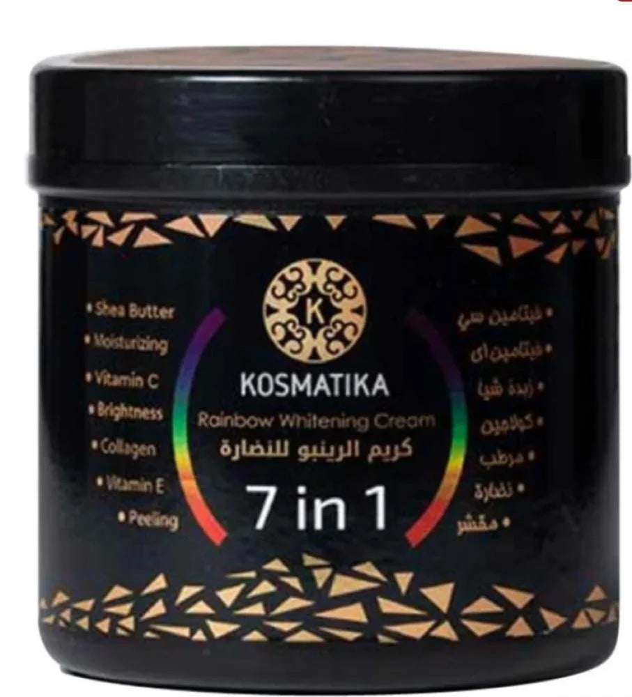 Rainbow Whitening Cream Cosmetica 7-in-1 – 500ml