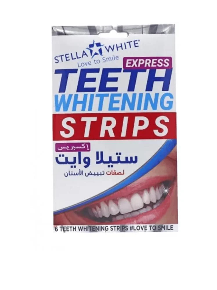 شرائط تبييض الأسنان ستيلا وايت – 6 شرائط