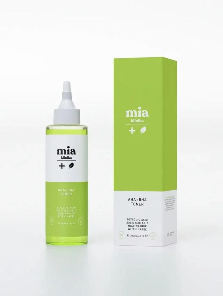 تونر قوي مزدوج المفعول - تركيبة مقشرة ومنقية للمسام مع أحماض ألفا هيدروكسي وأحماض بيتا هيدروكسي