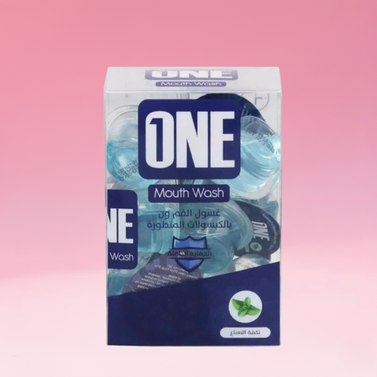 كبسولات غسول الفم بالنعناع المتطورة من ذا ون - 20 كبسولة، 15 مل