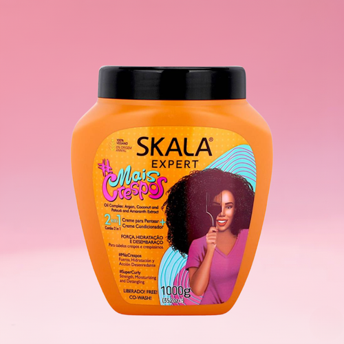 كريم وبلسم الشعر سكالا إكسبرت كريسبو بزيت الأرغان وزيت جوز الهند وفيتامين هـ - 1000 غرام