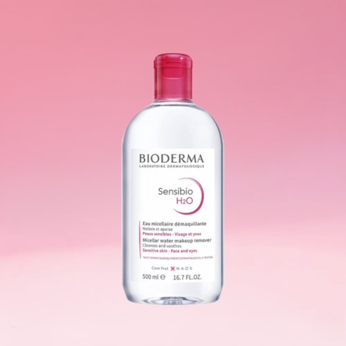 محلول بيوديرما سينسيبيو H2O لإزالة المكياج بتقنية الميسيلار - 500 مل