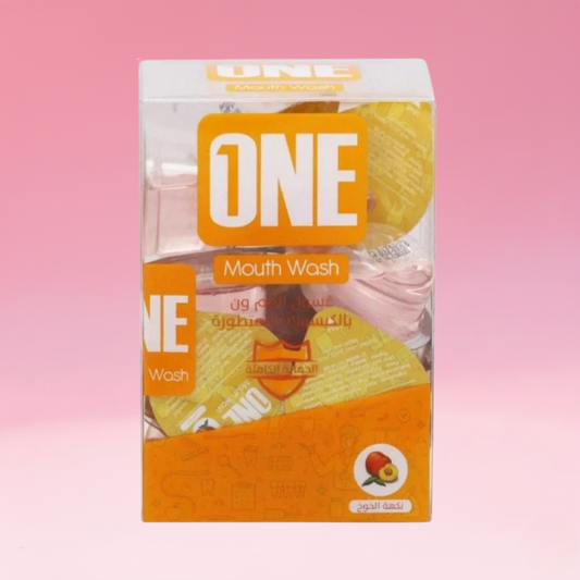 غسول الفم المتطور ذا ون بكبسولات بنكهة الخوخ - 20 كبسولة، 15 مل