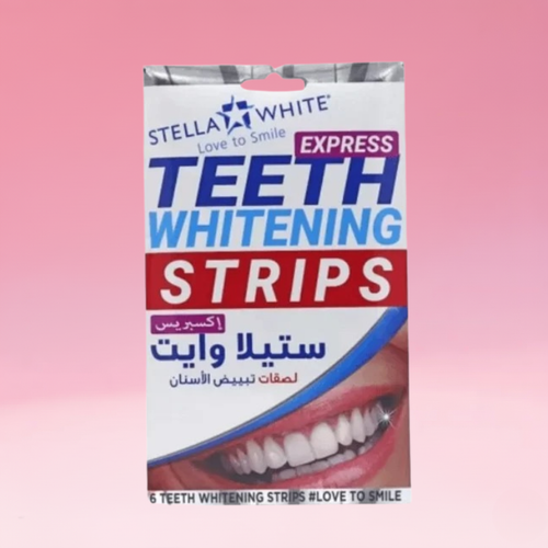 شرائط تبييض الأسنان ستيلا وايت - 6 شرائح