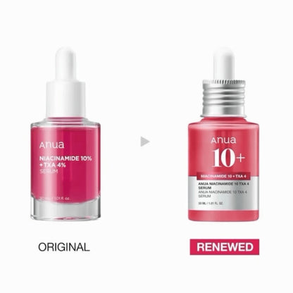 أنوا نياسيناميد 10% + تي اكس ايه 4% سيروم – 30 مل