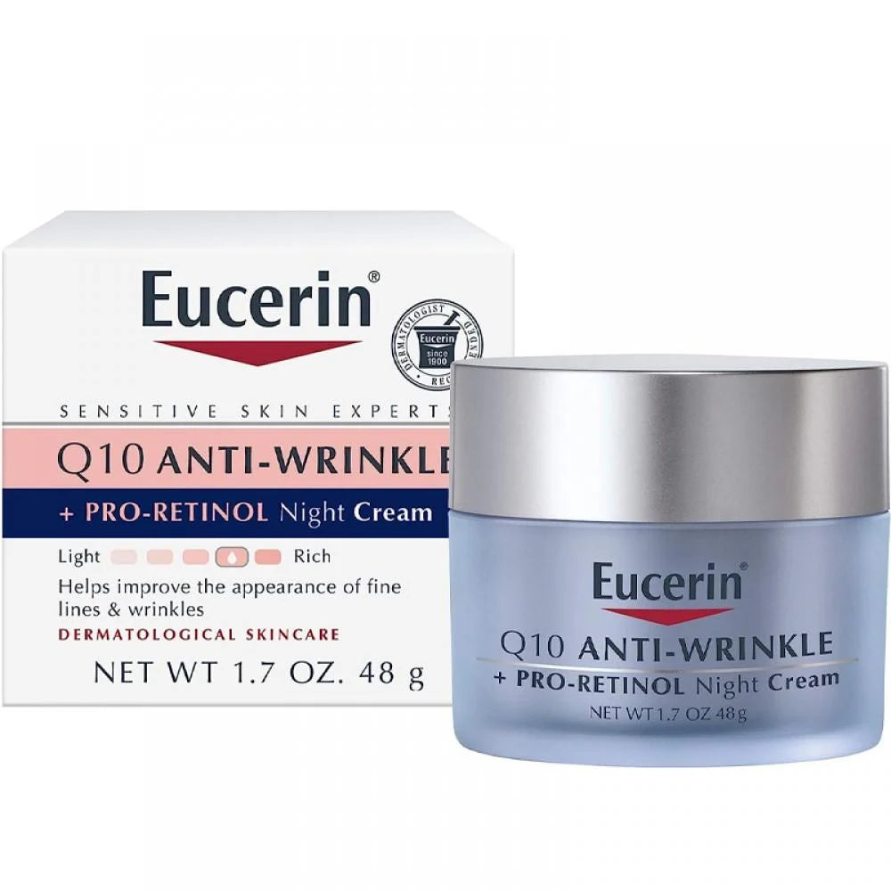 كريم يوسيرين للوجه بتركيبة Q10، غني بالريتينول، مضاد للتجاعيد (48 غرام)