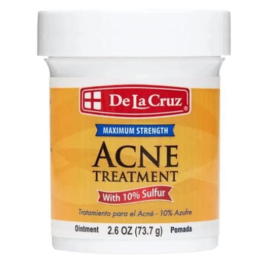 مرهم دي لا كروز لعلاج حب الشباب مع 10% كبريت – 73.7 غرام