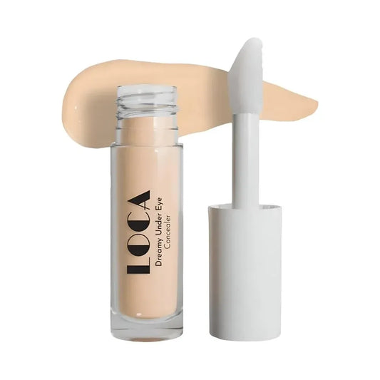 كونسيلر لوكا السائل لتغطية الهالات وإخفاء العيوب يمنح بشرة موحدة بمظهر طبيعي