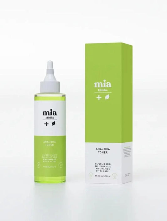 تونر قوي مزدوج المفعول - تركيبة مقشرة ومنقية للمسام مع أحماض ألفا هيدروكسي وأحماض بيتا هيدروكسي