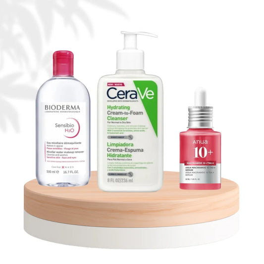 مجموعة العناية بالبشرة الدهنية والمعرضة للحبوب