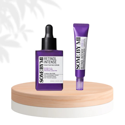 مجموعة الريتينول المركزة لإصلاح التجاعيد وتجديد البشرة